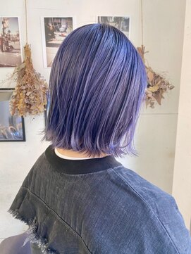 ベニス(VENICE) パープル×外ハネボブ