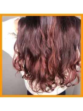 ワット 原宿店(W) 【W-ワット-原宿店】＊大人気グラデーション♪ピンクレッド＊