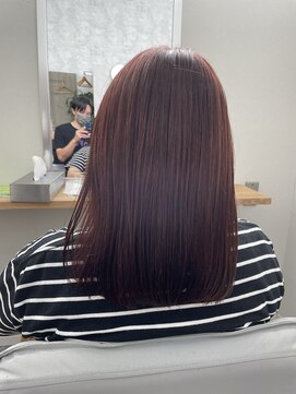 マイン ヘアー クリニック(main hair Clinic) ピンクカラー