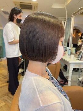 ロンド 銀座(Lond) 【春日美月】スタイリング不要！顎ラインbob