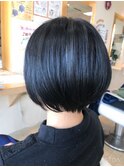 大人の暗髪ボブ40代50代60代