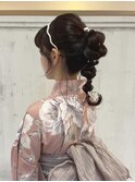 浴衣着付とヘアアレンジ