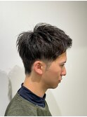 【大人気】ツーブロスパイキーショート