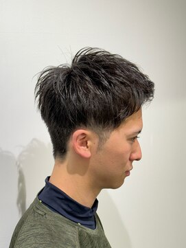 リバティシェアバーバー 銀座2nd(LIBERTY SHARE BARBER) 【大人気】ツーブロスパイキーショート