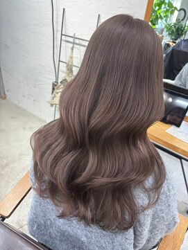 ウニコ(unico.) ブリーチカラー/ミルクティーベージュ