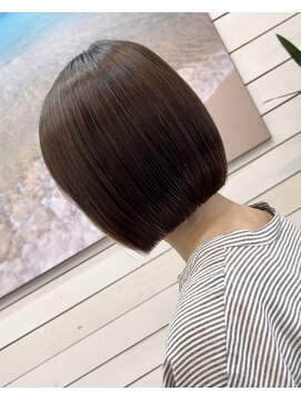 ラニハナクドウ(lanihana.kudo) +＊～ボブ×縮毛矯正【エイジング毛】～＊+