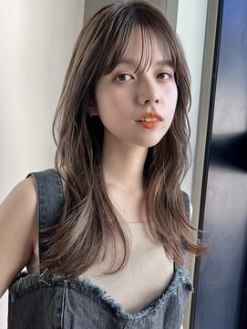 ガーデン 銀座(GARDEN) フルバング×レイヤー×グレーベージュ