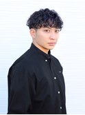 ツーブロックマッシュ/波巻きスパイラルパーマ/佐賀メンズ