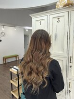 クラン ヘアーアンドスタジオ(CLAN hair & studio)&nbsp;ベージュカラー