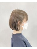 耳掛けボブ 20代30代40代ヘア 小顔 大阪ボブ 梅田