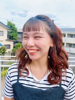 ズームドゥ(ZOOM deux)&nbsp;キュートなオレンジポップヘア