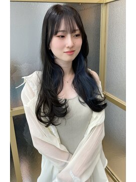 トッカ 三ノ宮店(tocca) レイヤーカット/ブルーブラック/20代/30代/大人可愛い