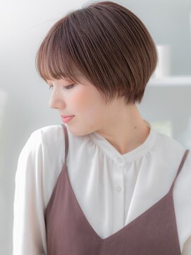 モッズヘア 越谷(mod's hair) 韓国風艶カラー小顔マニッシュショートTb10越谷20代30代40代