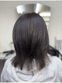 セミロングヘアー