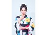 11:00~浴衣着付け+ヘアセット¥5500