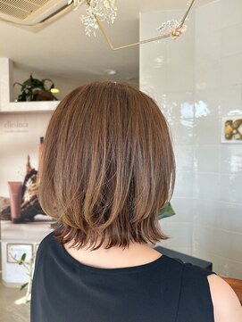 キュウヘアー(KYUU HAIR) 品よく華やぐくびれボブ