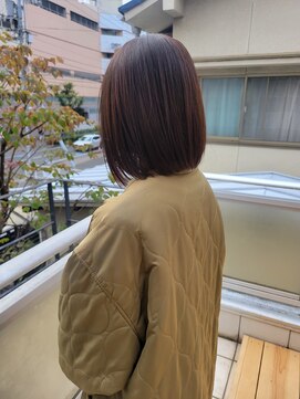 ツイギー 宮西店(TWiGGY) 艶髪秋カラー×ボブ