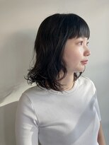 スー(suu)&nbsp;ボブパーマレイヤーパーマ大人ボブ黒髪ボブ