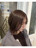 ミルクティーベージュ透明感艶髪髪質改善トリートメント