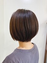 ポルト 都立大学店(Porte)&nbsp;ショートボブ×白髪ぼかしカラー