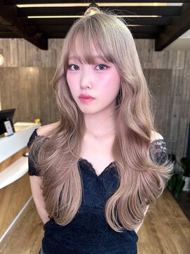 スカイ(SKY) 透明感カラー/髪質改善/縮毛矯正/韓国風レイヤーカット