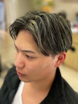 men's barber Trust〈理容室行徳店〉【メンズ バーバー トラスト】&nbsp;メンズハイライトカラー［メンズカット/ハイライト/行徳/市川］