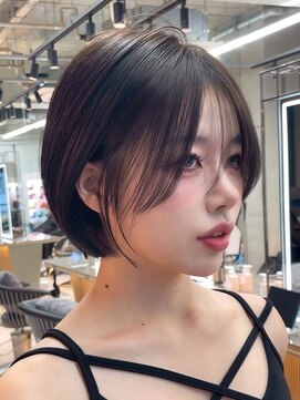 髪質改善サロン hearts. 熊本/縮毛矯正/レイヤーカット/ショートボブ【ハーツ】 クールショート/レイヤーショート/前髪白髪/20代30代40代50代