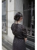 お呼ばれヘアセット