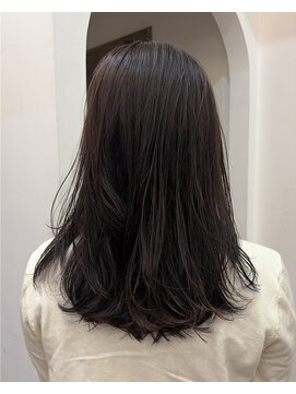 ヘアーアイスカルテット(HAIR ICI QUARTET) 春カラー◎暖色ベージュ×韓国風ミディアム