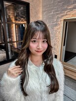 ウィローズ(WILLOW'S)&nbsp;韓国風くびれレイヤーロング×透明感ベージュ