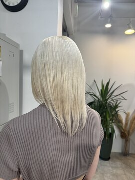 ラニヘアサロン(lani hair salon) #ハイトーン#ホワイト#ブロンド#カラー#ブリーチ