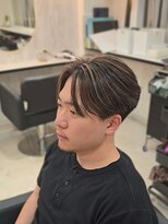 ラピス 名古屋駅前店(Lapis) 曲がる縮毛矯正/テーパーフェード/センターパート