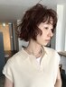 人気No.１★カット+イルミナ/アディクシカラー+2stepTR￥6900_レイヤーカット