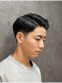 熊本市｜清潔感が決まる七三フェードスタイル