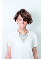 フェリチタ ひばりヶ丘(FELICITA) グレージュが似合うアシンメトリーボブ