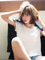 チョビー(Chobii)&nbsp;[chobii]表参道.青山☆小顔カット☆外国人風スタイル2555☆yuki