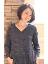 レウナ 外苑前(Reuna)&nbsp;大人女性・３０代・４０代に人気トップノットボブ