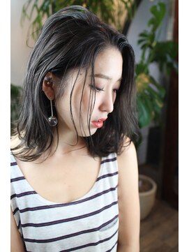 ジャコ ヘアー(jako HAIR) 【jako】ハイライトグラデーションカラー切りっぱなしボブ