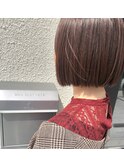 切りっぱなしボブ*