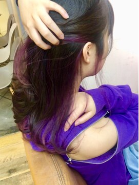 ジアザー(the other) インナーカラー　～ラベンダー～