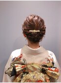 結婚式ヘア着付け