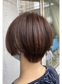 スッキリショートボブ