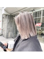 アポロ 横浜駅店(apollo)&nbsp;シャドールーツ/バレイヤージュ/ホワイトピンク/切りっぱなし