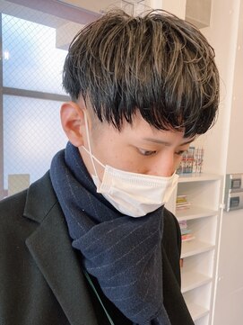 バイフィフス 原宿/表参道(by fifth) マッシュショート/スリークショート/ツーブロック/黒髪/メンズ○