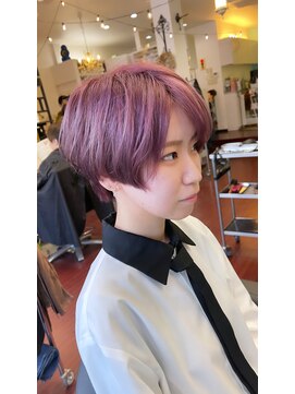 ヘアメイク ユーユ(Hair make U YU) 【春カラー】ピンクラベンダー