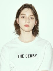 【THE DERBY】WOLFY   #ピンクブラウン#美髪#切りっぱなしボブ