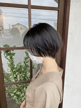 ノルン(norn.) ショート/アッシュブラック/ニュアンスカラー