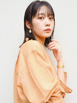 ルアウハク 梅田(LUAU Haku) 【stylist中村】切りっぱなしロブ