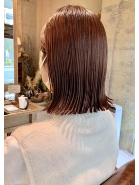 ヨーク(yoke.) ギリギリ結べる切りっぱなしボブ