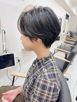 前髪カール/ネオシースルーバング/くびれボブ［銀座］